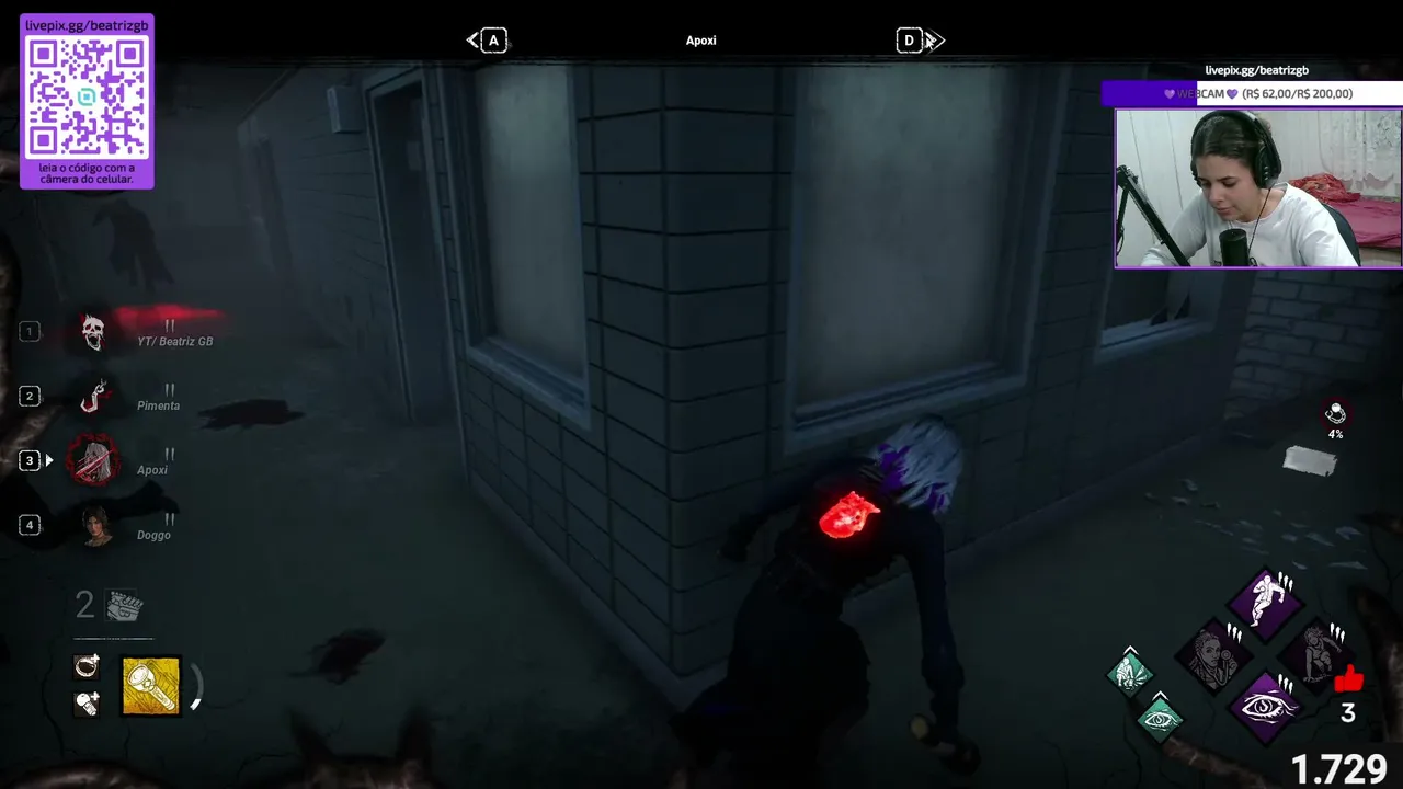 🟣 AO VIVO 🟣CONSERTANDO E CAÇANDO OS SOBREVIVENTES #dbdkiller #dbd #gamer #survival