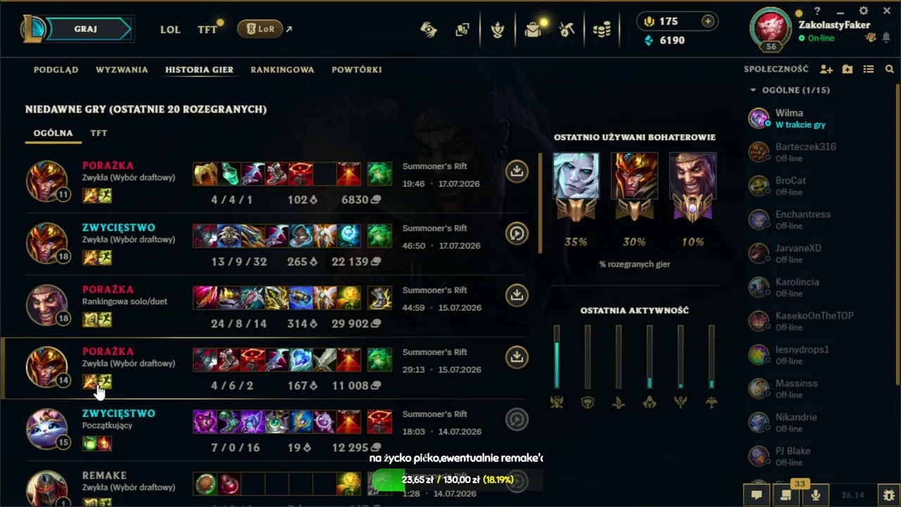 powrót po powrocie  duo z @Massinss najlepsze duo po dwóch browarach w polszy essa 67 mango musztarda team the best player eune adc pentakil