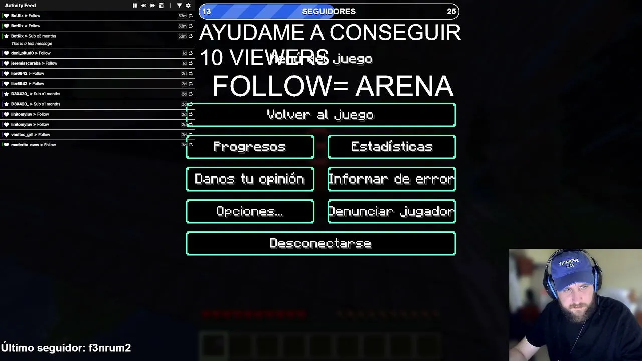 CHAT VS STREAMER | MINECRAFT INTERACTIVO
