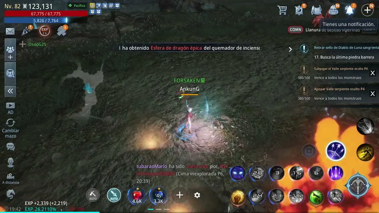 Estoy haciendo mis primeros lives de Mir4 ven a pasar el rato , Armando mi comunidad .....