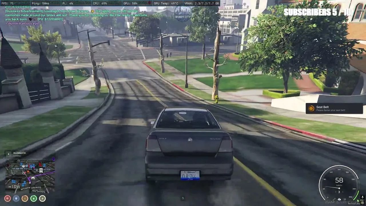 WE OUTSIDE!!! | Wynterr In Windy City RP | Road to 1K!