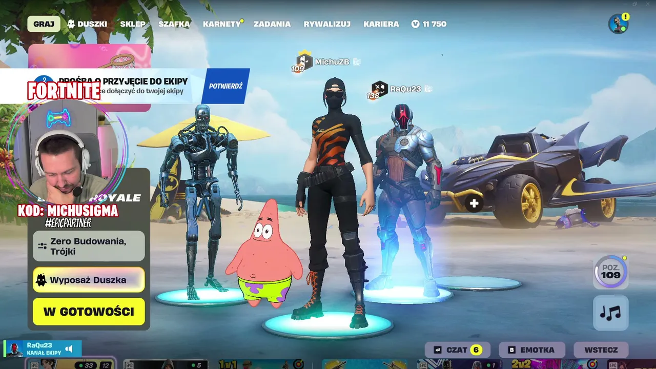 FORTNITE Z WIDZAMI :) NOWY SEZON !!!