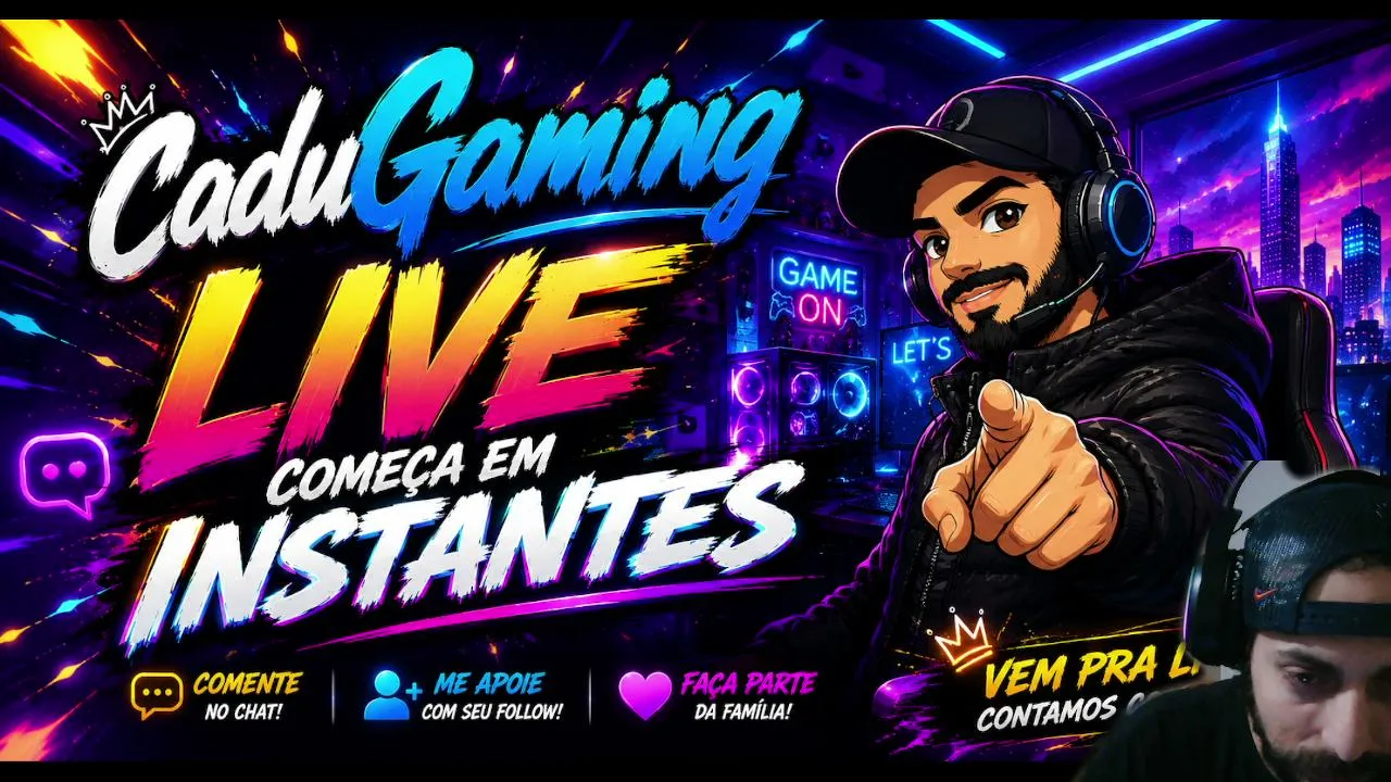 CADUGAMING KICK PARTNER -  SEJAM TODOS BEM VINDOS - WELCOME - DEIXE UM COMENTÁRIO NO CHAT +18 #RESENHA #GAMES