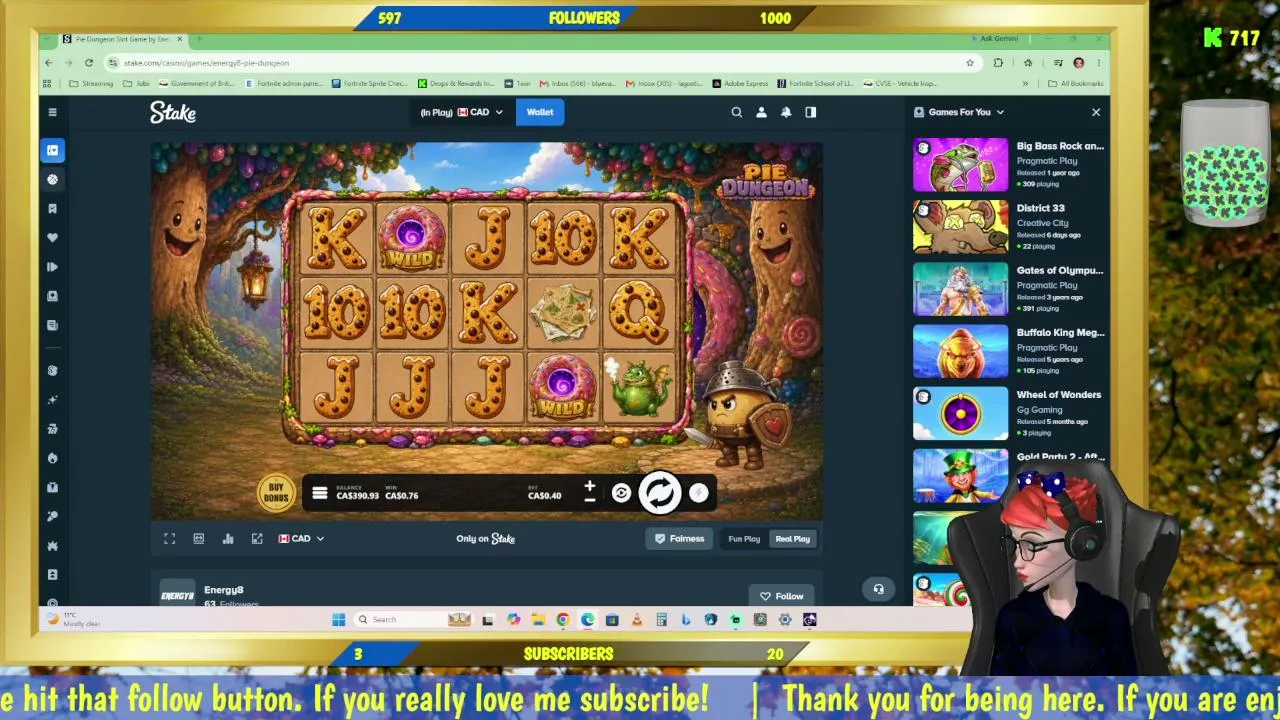 Let's end the weekend with some gambling!