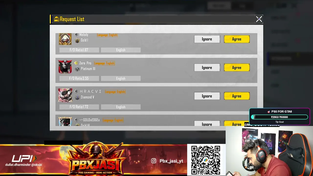 TOP 5  KAB HOGA ? RANKPUSH DAY 21 PBXJASI  #live #bgmi #rankpush