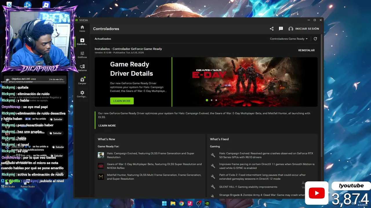 STREAM DE CHIL- SUSCRIBETE PAH...