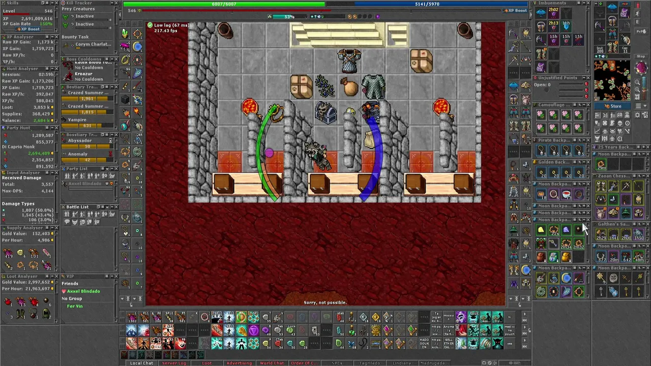TIBIA GLOBAL - MONK 500+