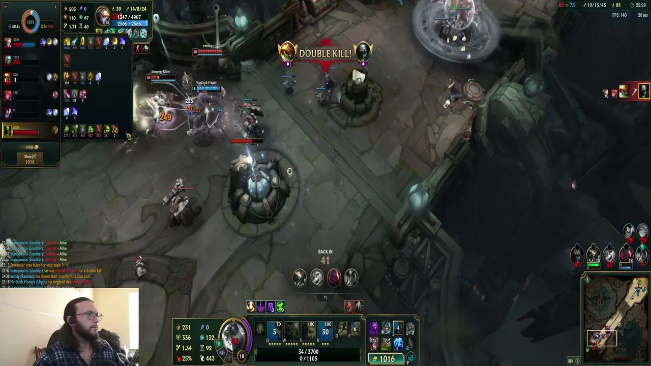 191 cm Viking Vs League Toxicity 
Prep for the late year Quest.  Day81
