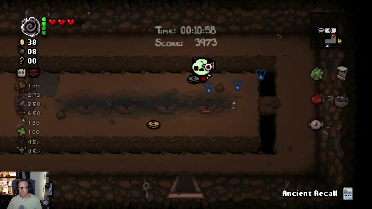 the binding of isaac repentance, Daily run