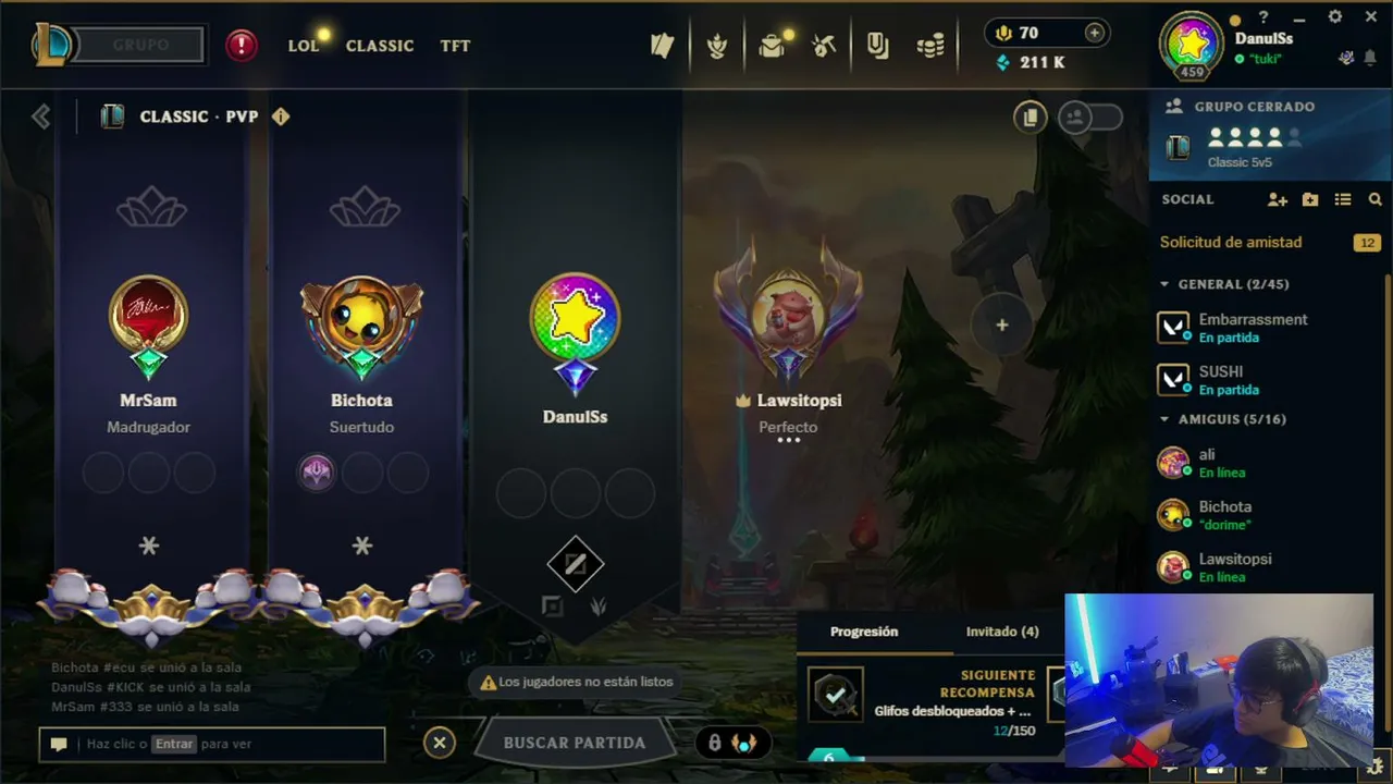 Volviendo a los tiempos donde nunca estuve con los panas | !sens !pc !comms