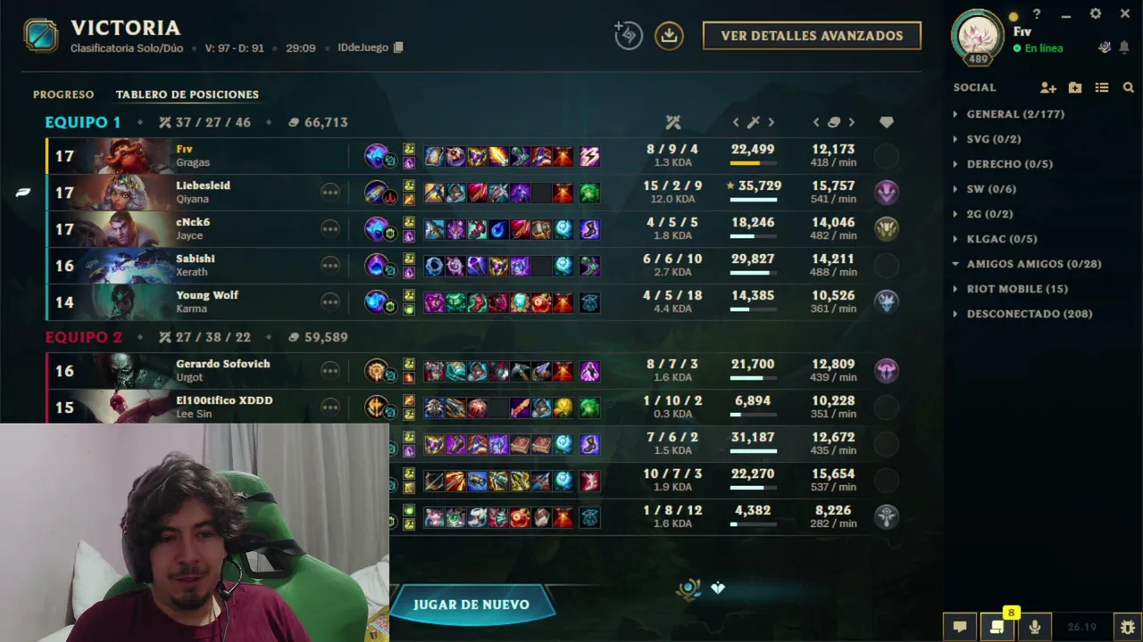 Master+ Top lane Chile 🇨🇱 | !elo !redes Full stream
