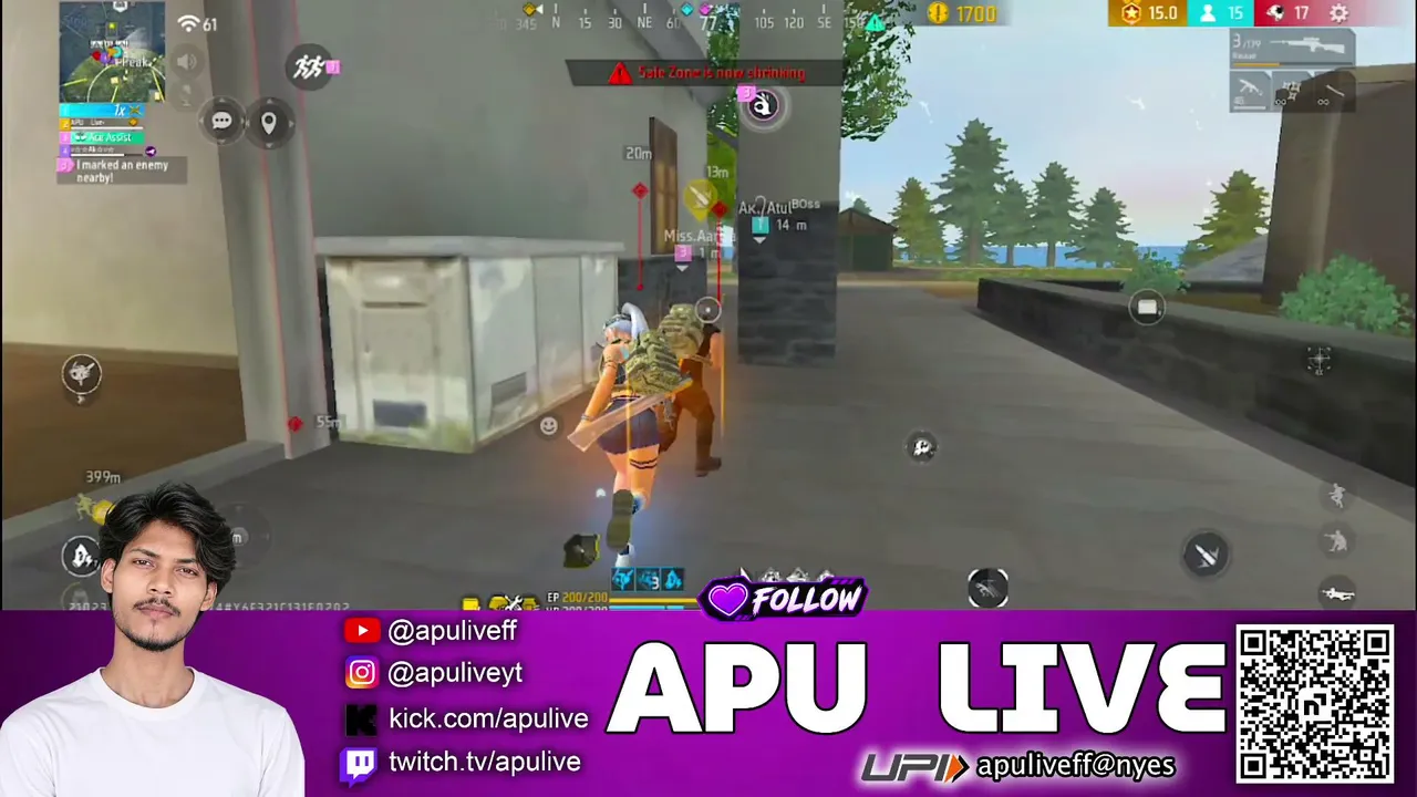GAMEPLAY LIKE GOD OF FREE FIRE