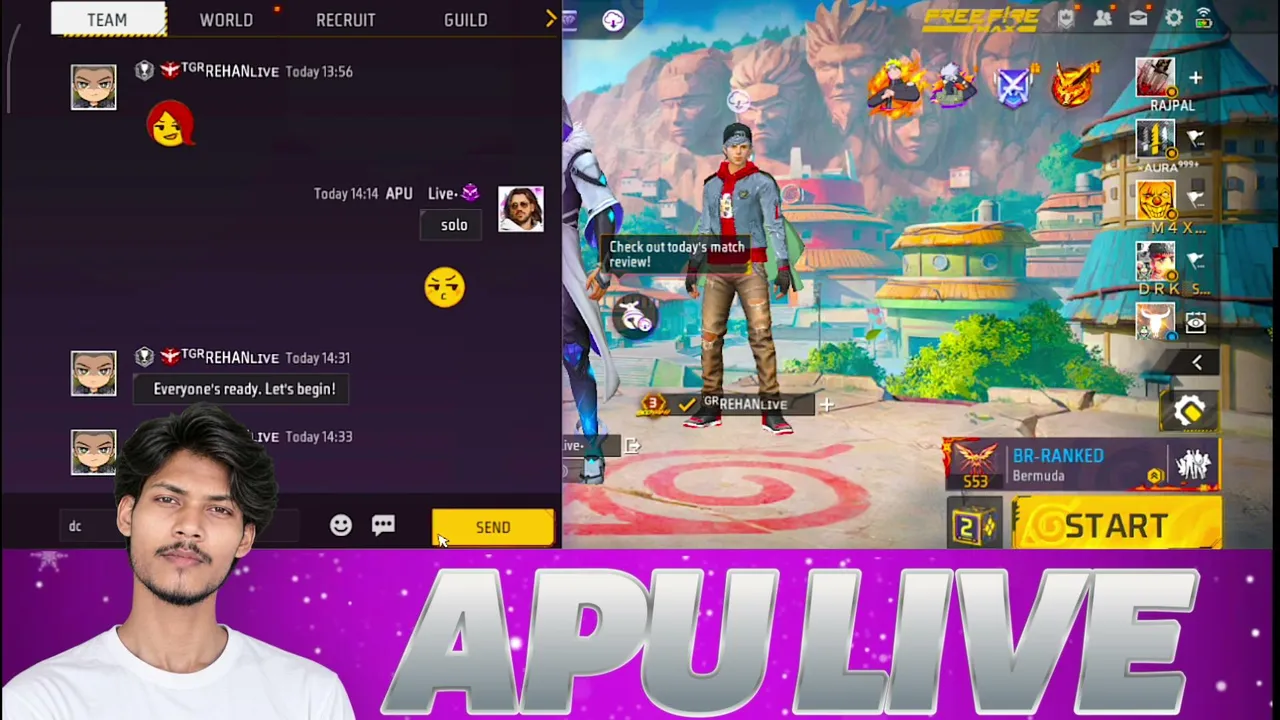 GAMEPLAY LIKE FREE FIRE GOD