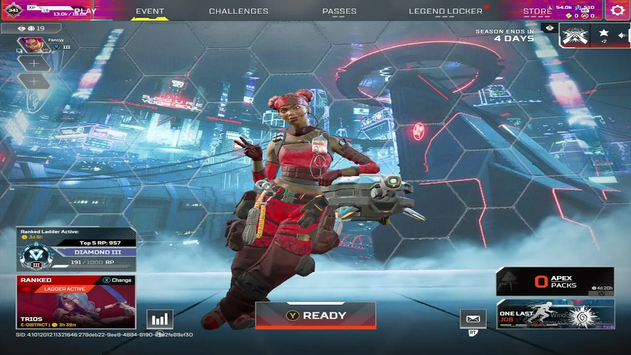 Legend of apex!