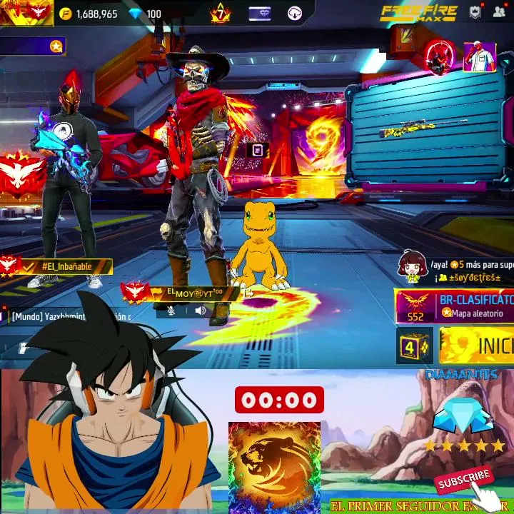 GOKU TE ACARREA A HEROICO EN FREE FIRE - #freefire - EL MOY ULTRANZA