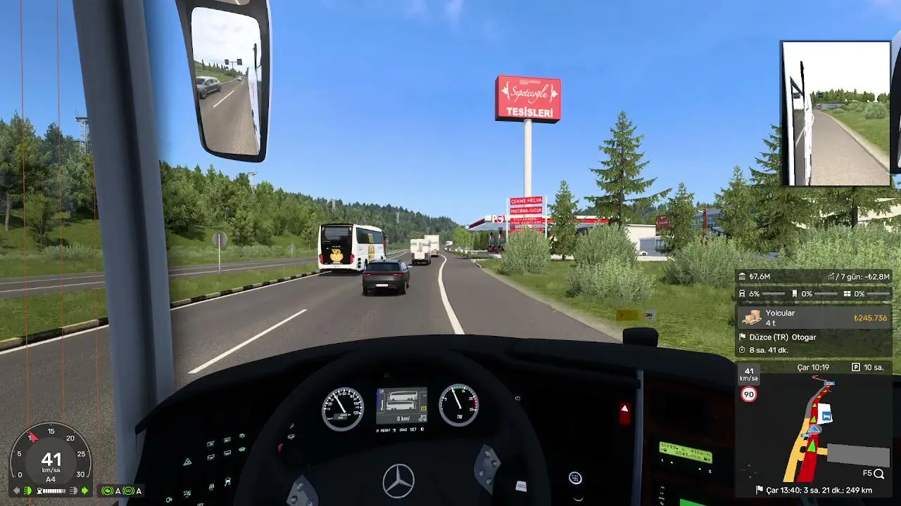 Türkiye yolları otobüs seferi