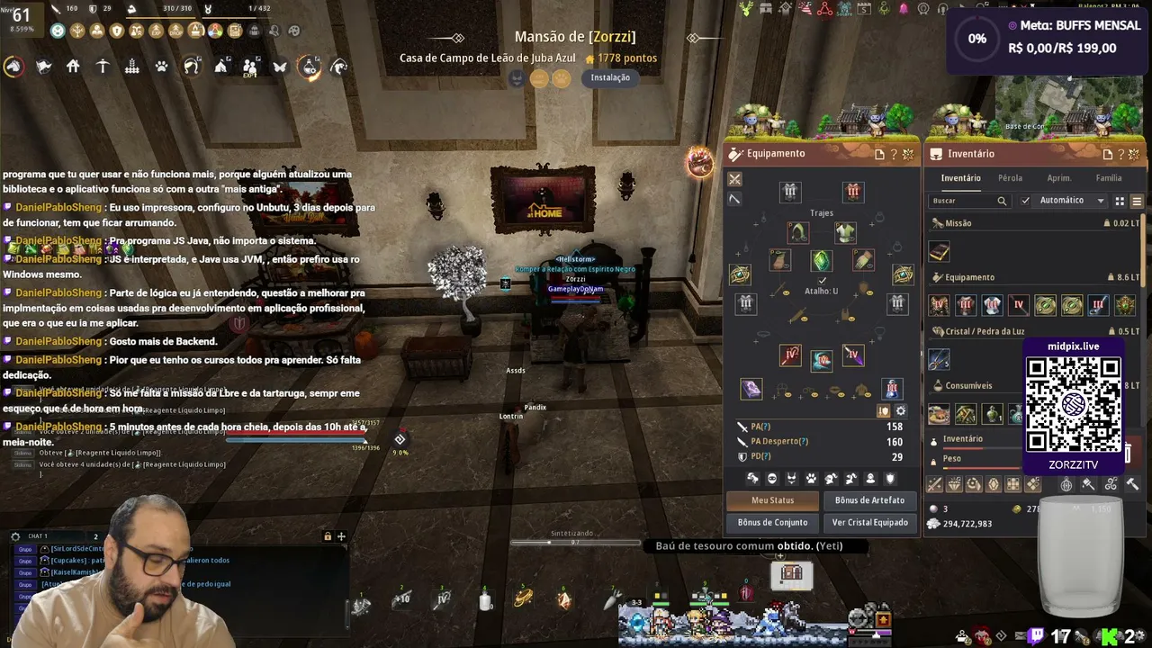*DROPS ON* BDO Grind, lifeskill o importante e se divertir e conversar