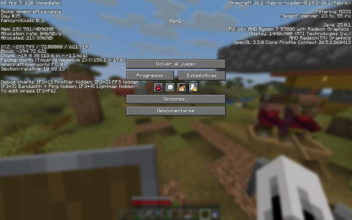 Jugando a Minecraft tranqui piola y sin berretin