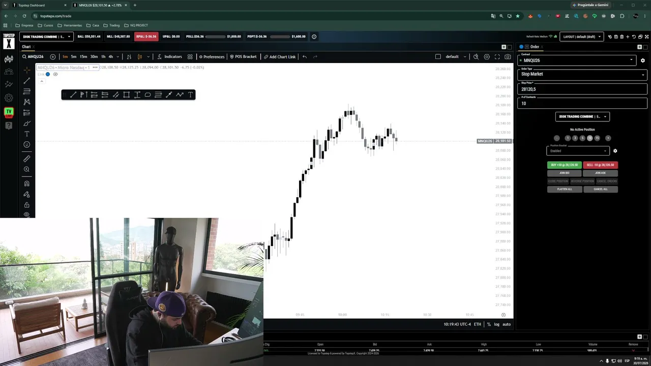 Trading en vivo 🔥