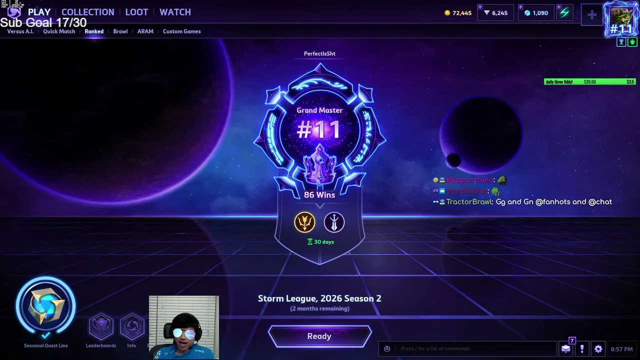 BRONZE TO GRANDMASTER BEGINS!
