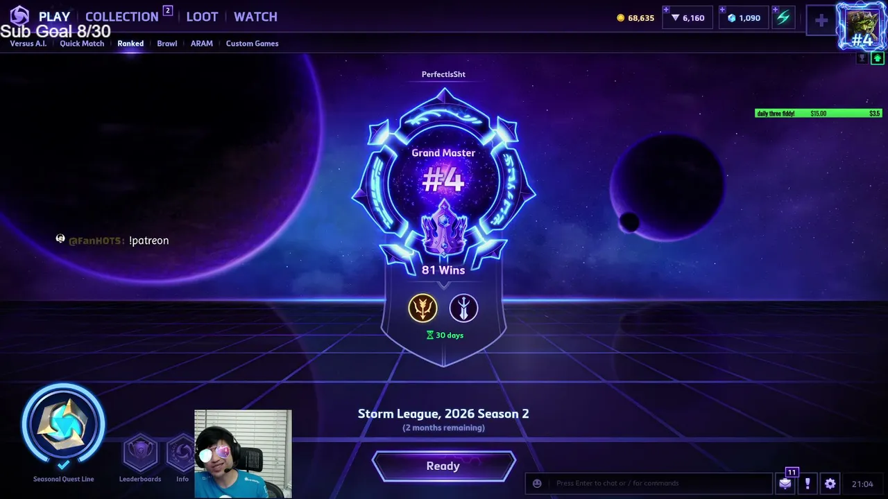 BRONZE TO GRANDMASTER BEGINS!