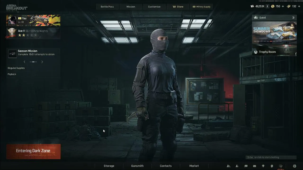 arena breakout /red /trophy room / ps... nife only to kill`s