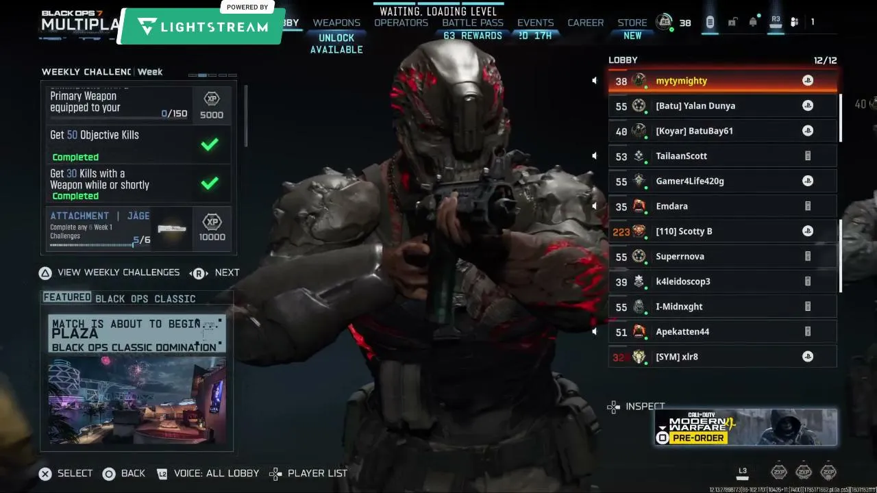 Active.... Call of duty... Warzone