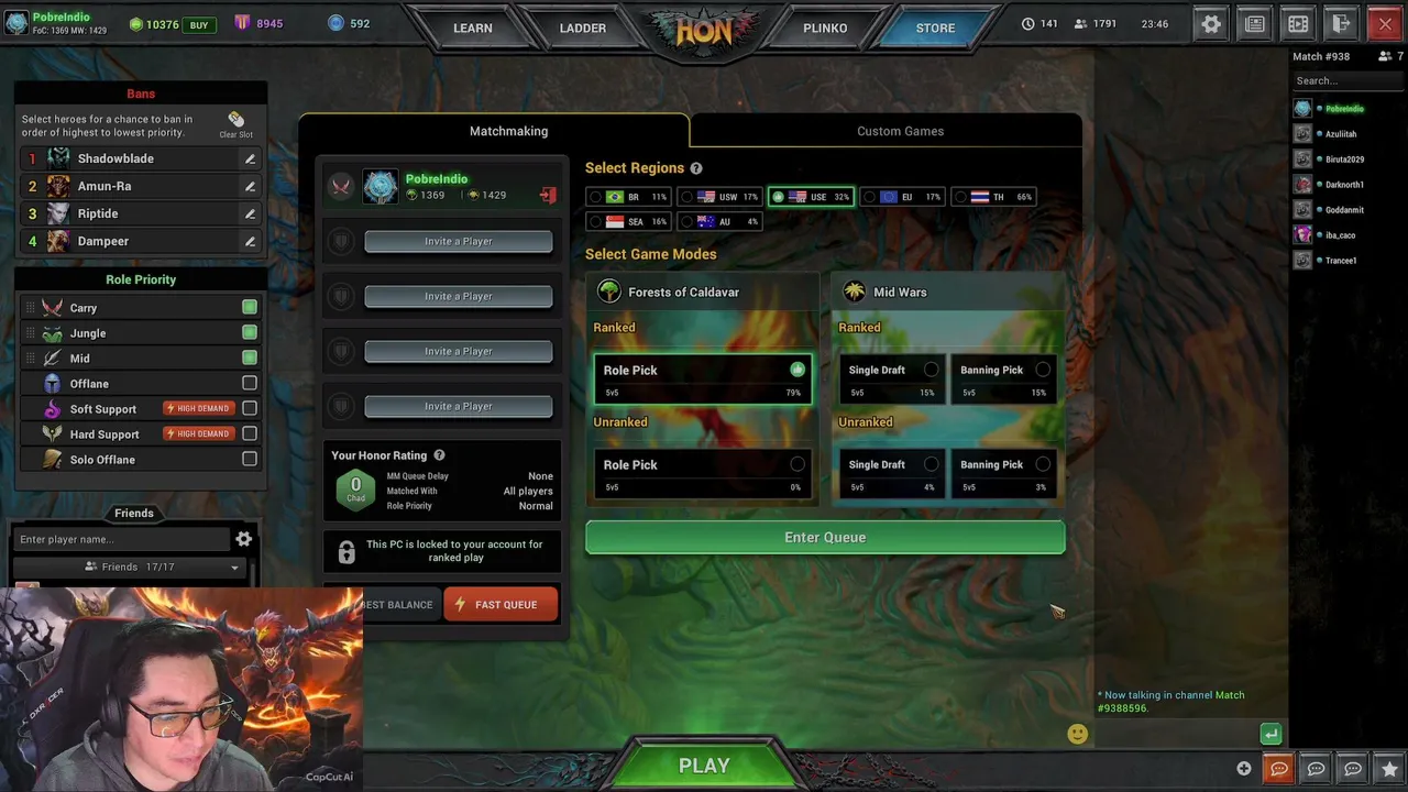 EL PADRINO DE LOS MOBAS!! HON REBORN!
