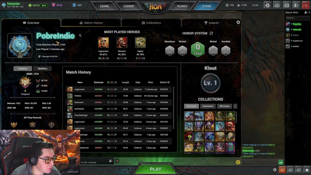 EL PADRINO DE LOS MOBAS!! HON REBORN!
