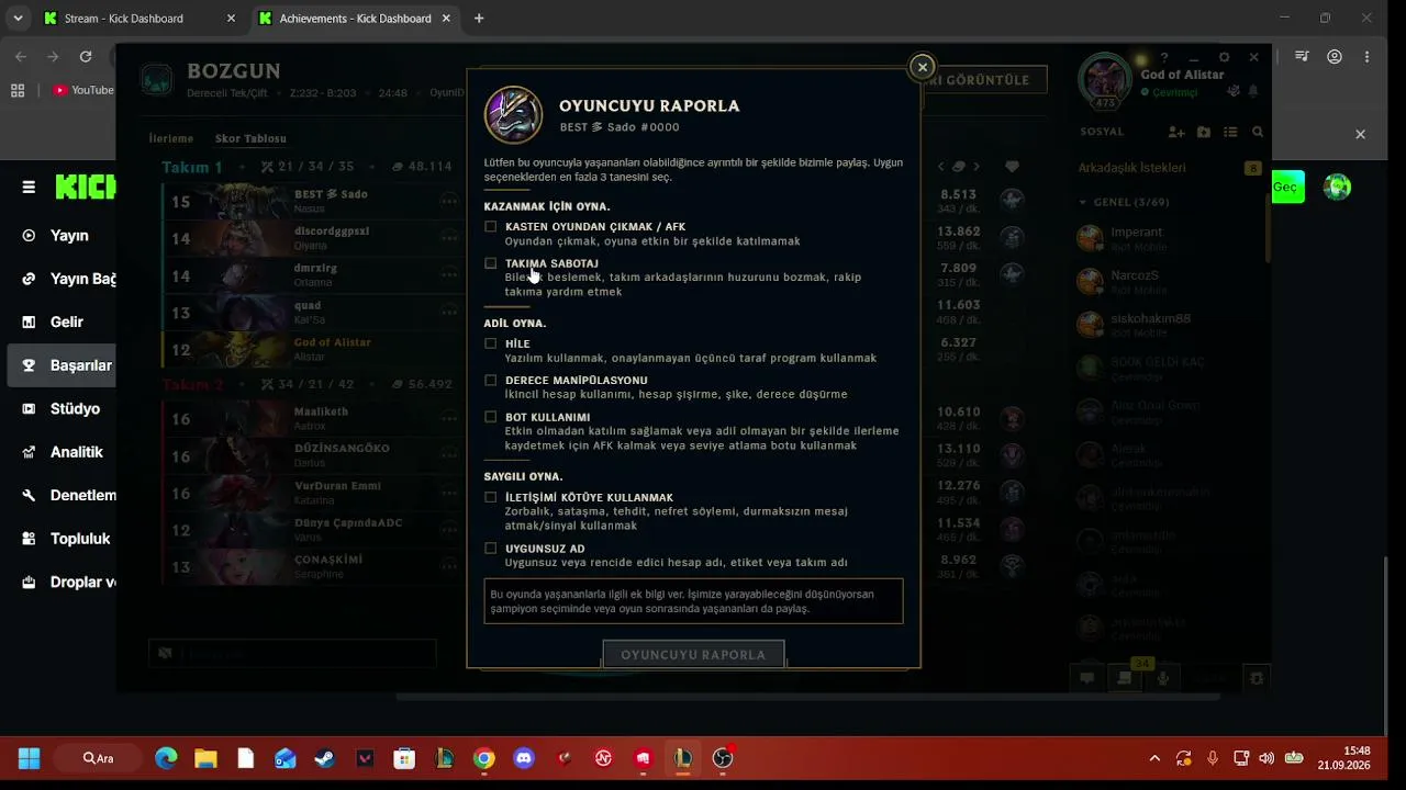 TR GRANDMASTER ALİSTAR GAMEPLAY