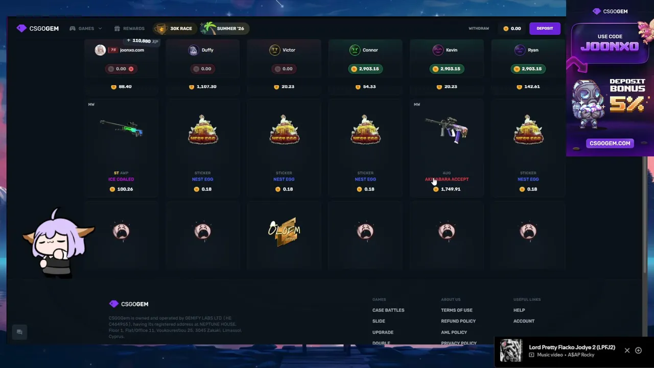 ❤️RAIN.GG/CSGOGEM❤️Reformed Joon | No Tilting  !discord !lb !rain