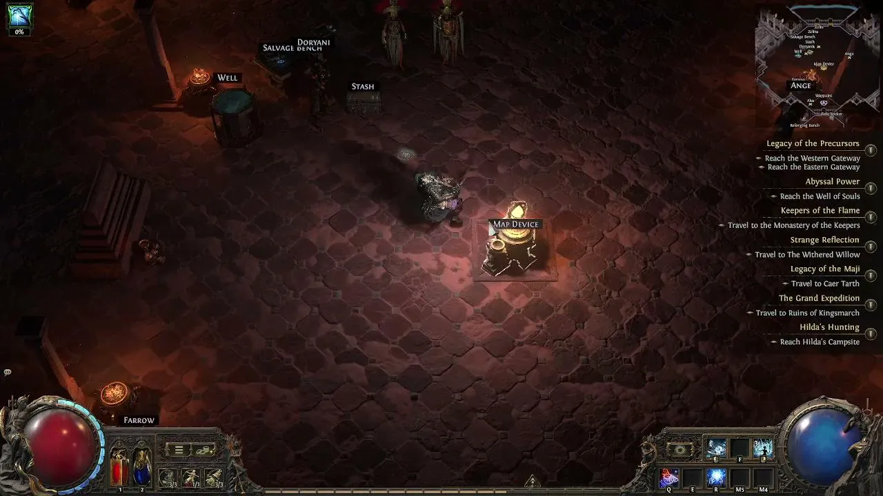 Farm for now, respec later