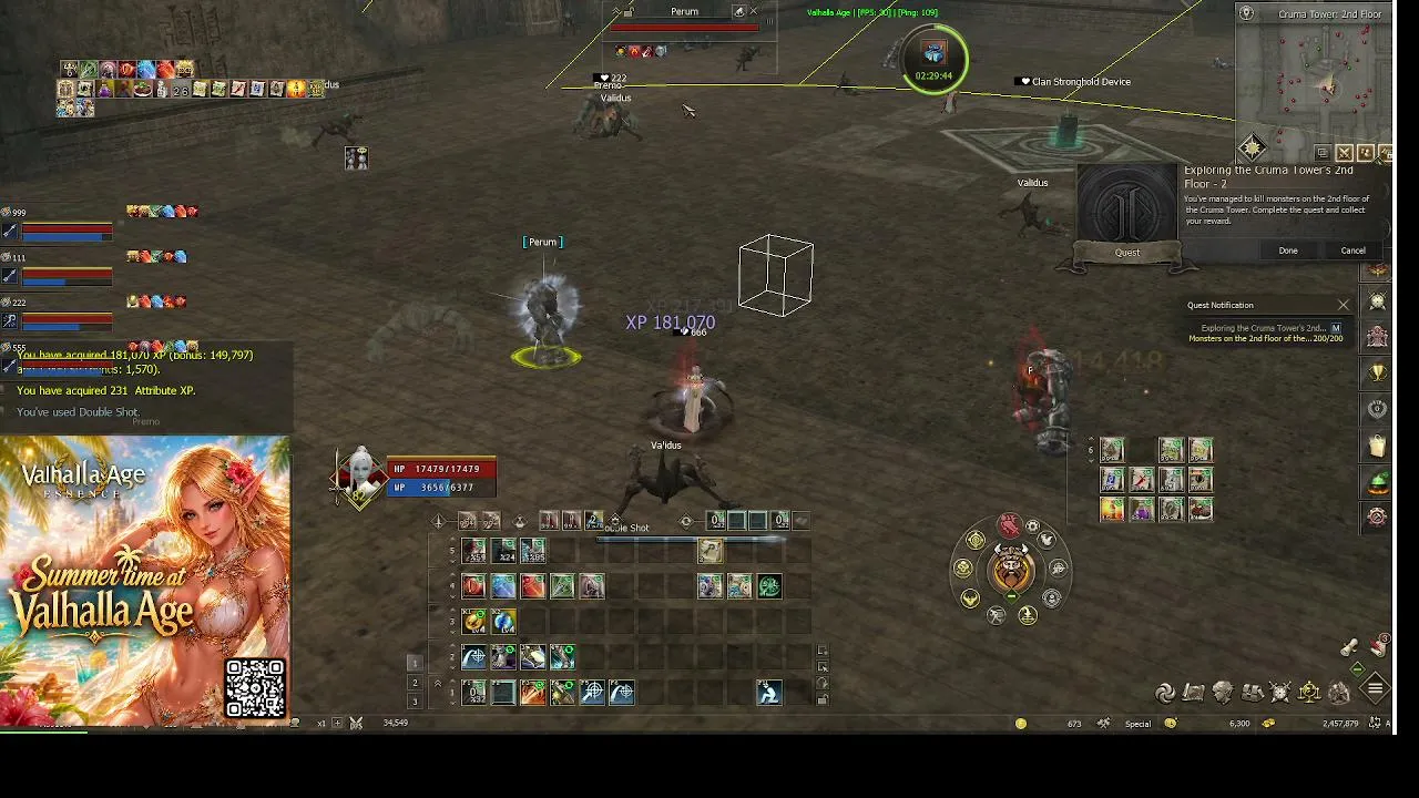 L2 VALHALLA-AGE x3 valkarye EPIDEMIC SUMMER SEASON LOW STAGES OPEN 24/07/2026