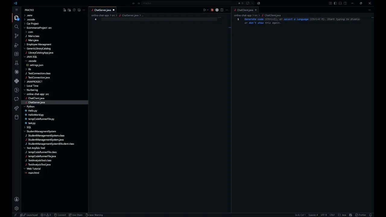 My first stream.