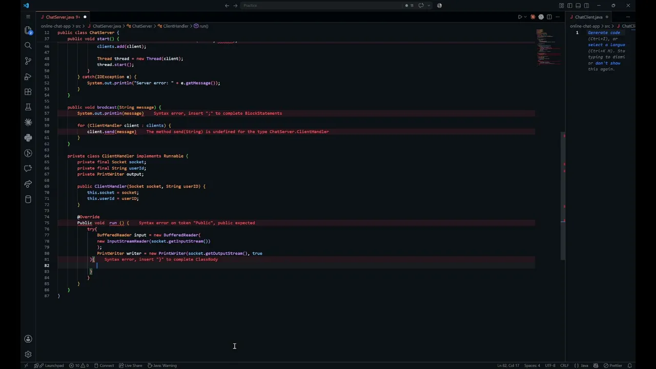 My first stream.
