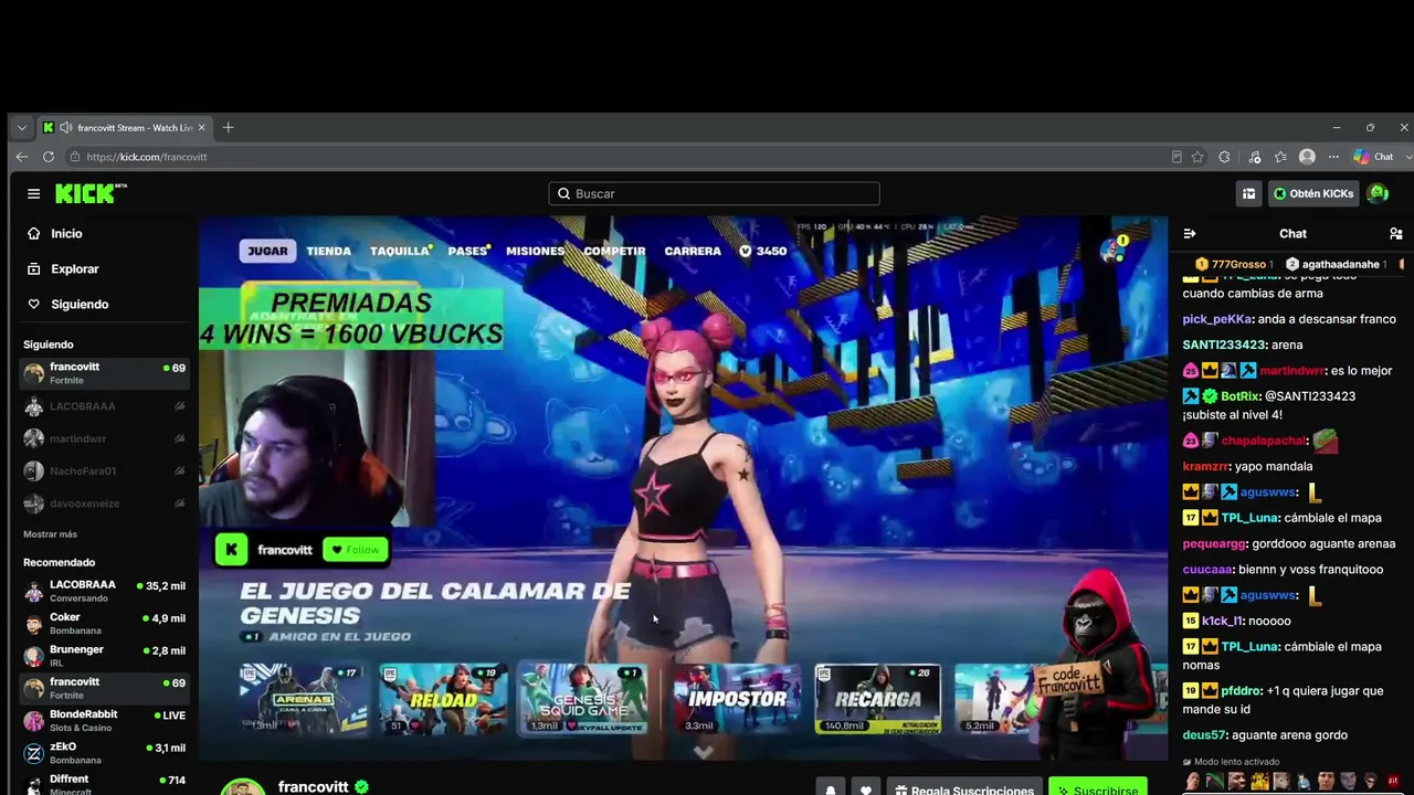 torneo de francovitt fortnite reload tournament