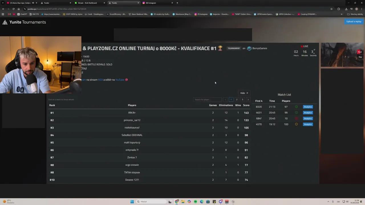 🏆Vodafone Fortnite Community Cup by BERRY #1 OPEN Kvalifikace !turnaj