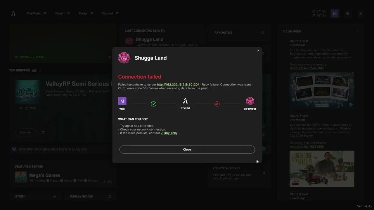 My first stream.