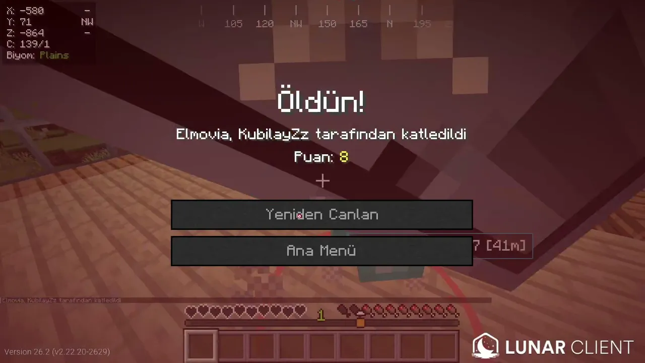 Minecraft oynuyoruz Gelmek İsteyen Buyursun