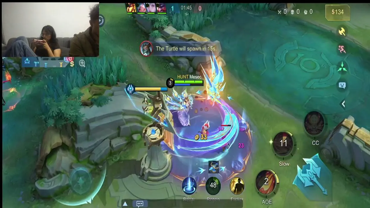 My first stream.
Mobile Legends.