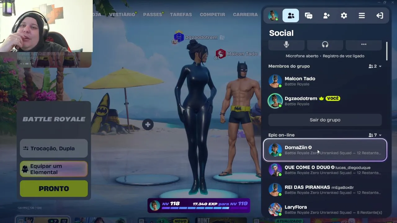 My first stream.