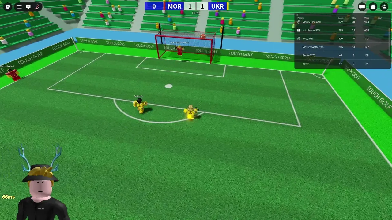 playing touch football on roblox
