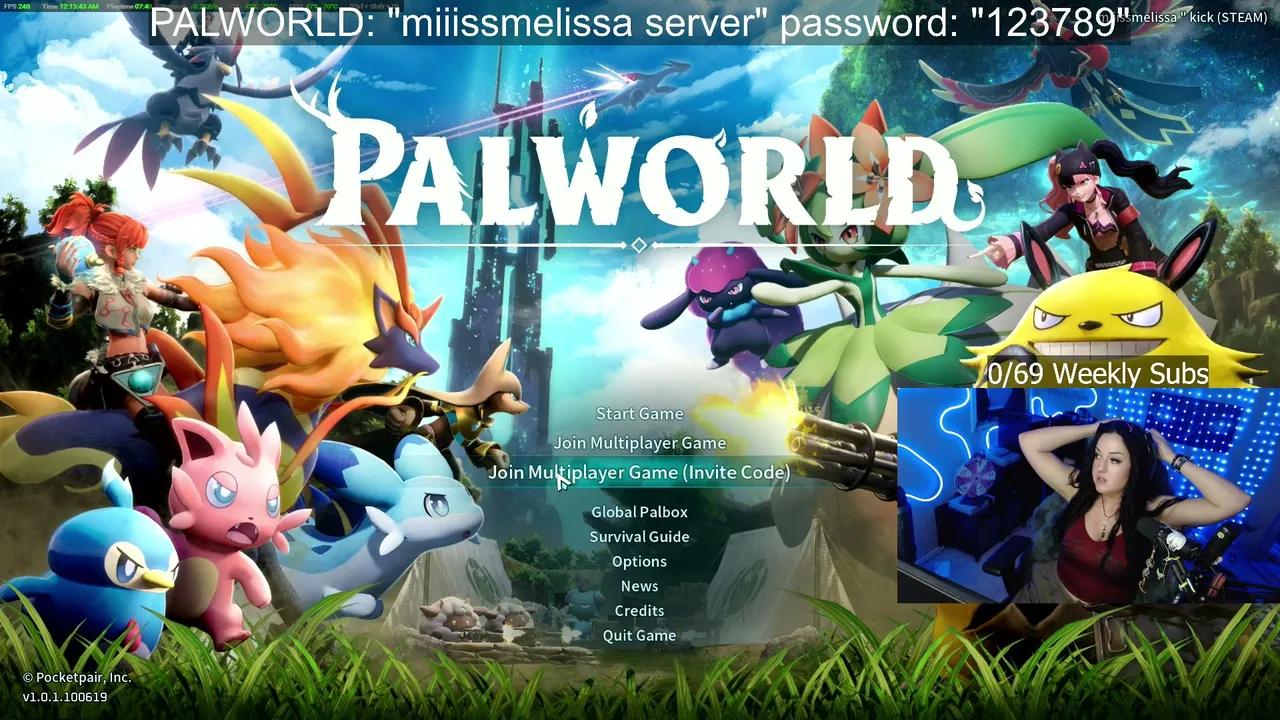 community palworld | Kick Partner