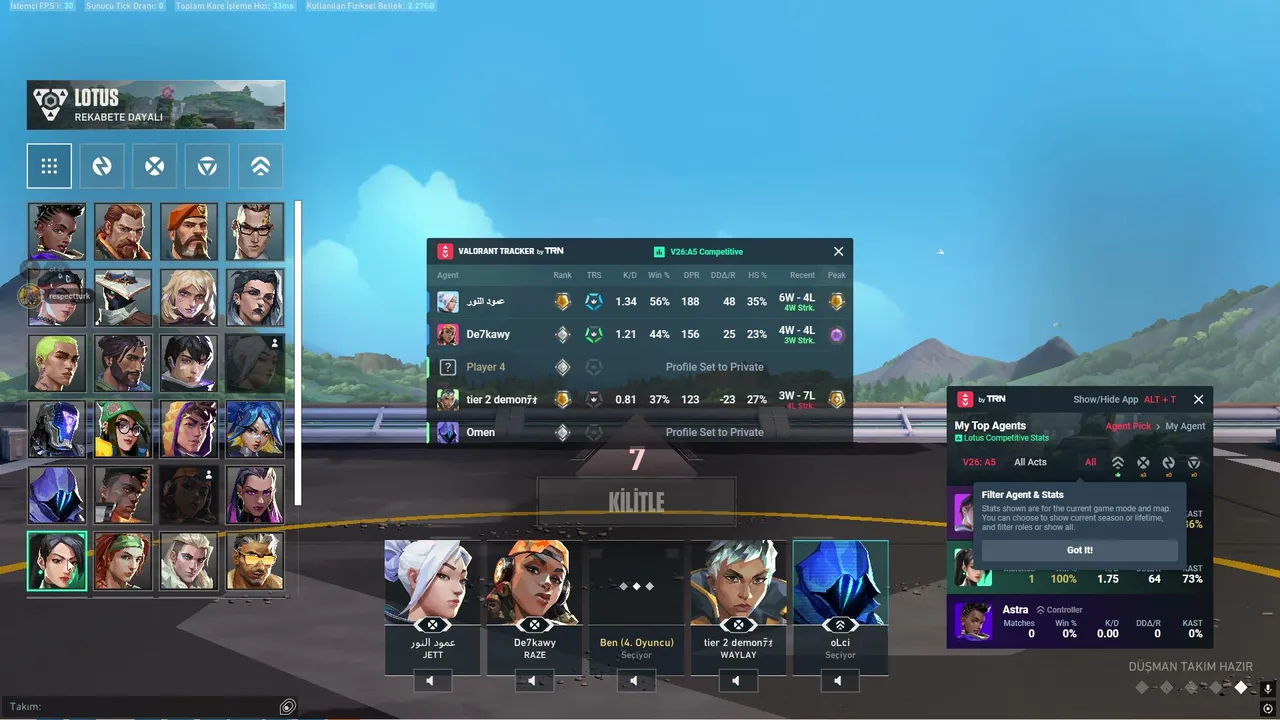 Tilt olmacalar