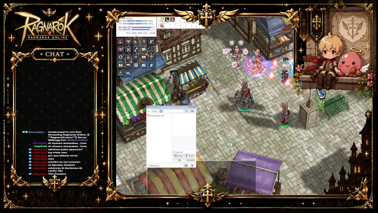 ||°°RagnarokLatam°°||  Server Nidhogg Con @DiiamondGirl