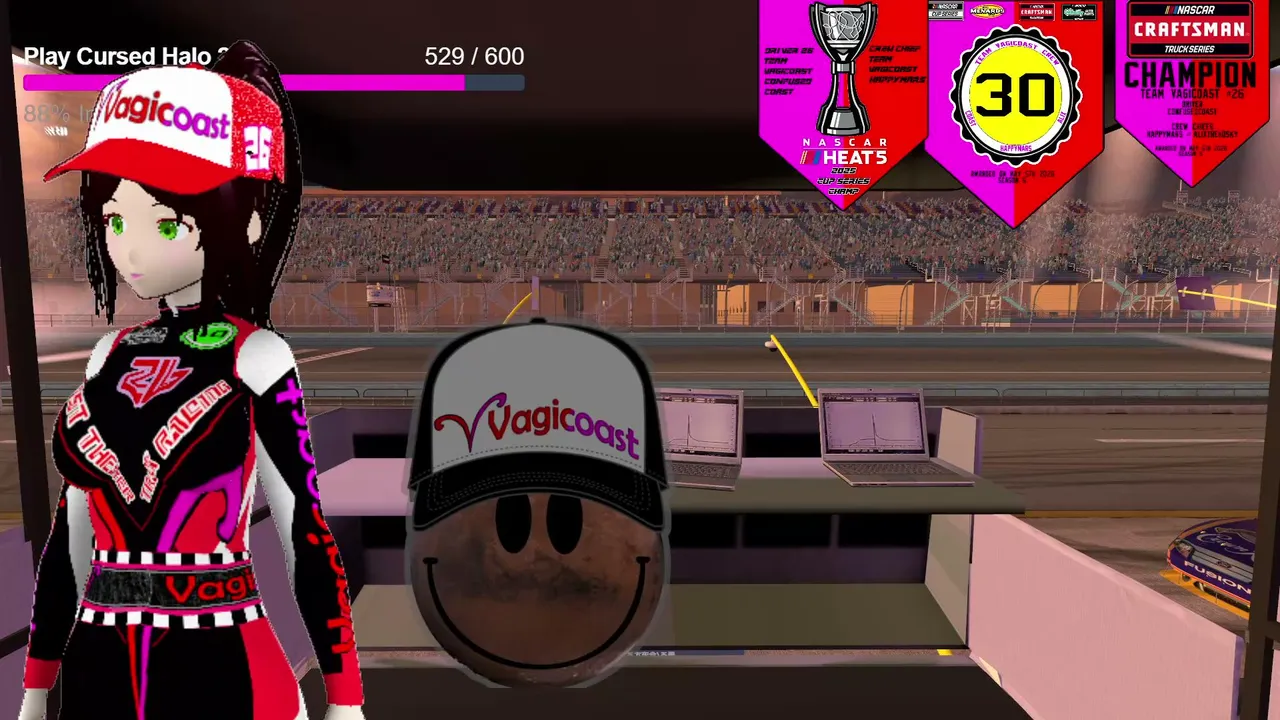 (VTUBER) - ORILEY AUTOPARTS SERIES PLAYOFFS WEEK 1 - Nascar 25 Career Mode - RUMBLE