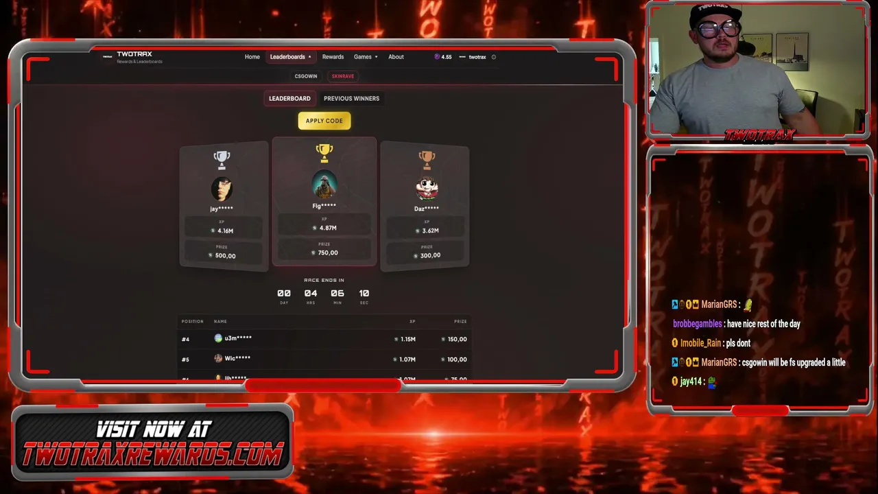 DAILY $20 GIVEAWAY [CSGOWIN][SKINRAVE] NEW WEEK, NEW MAX WINS RIGHT?