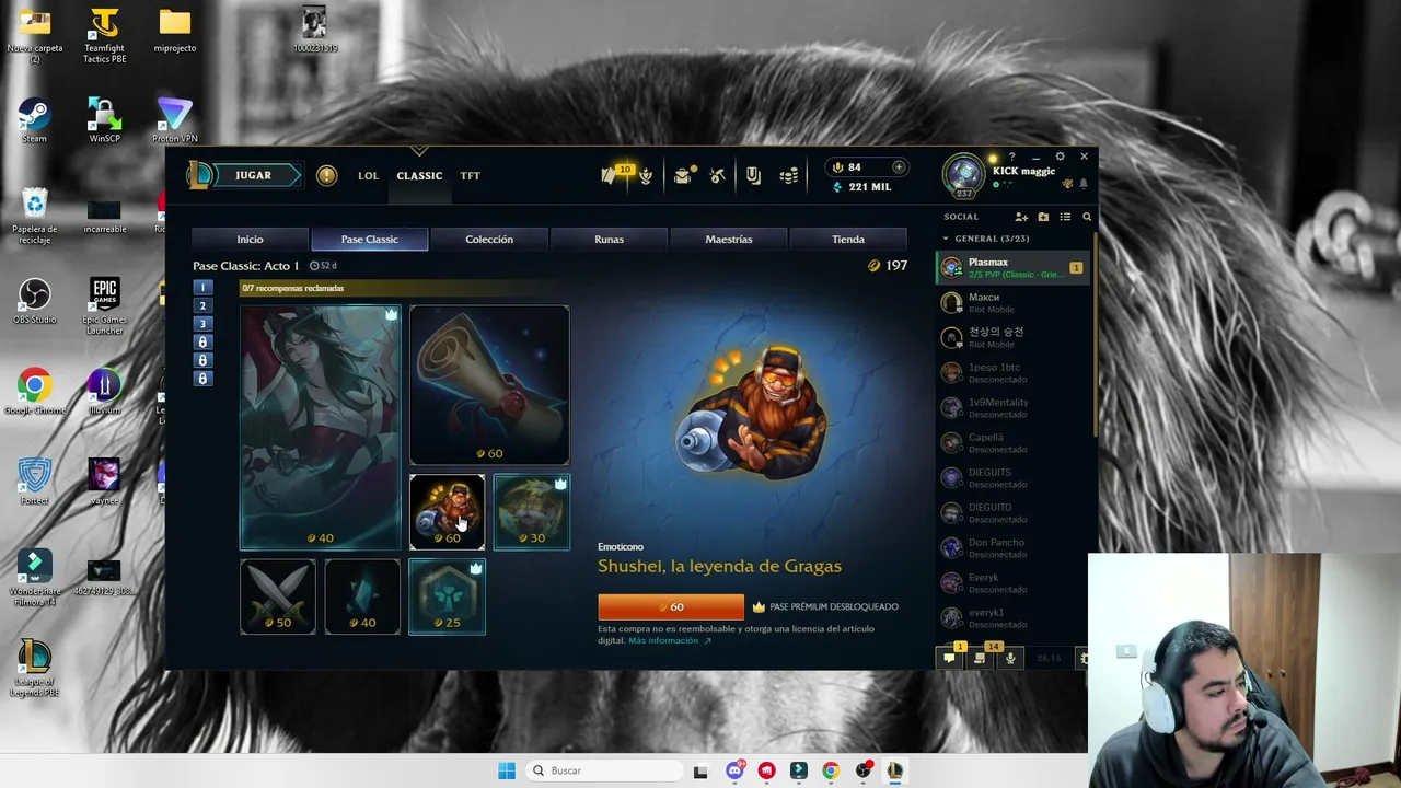 SOLOQ LOL CLASSIC > RANGO: MADERA IV