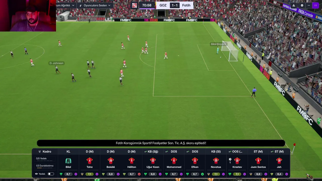 FM26 Göztepe Kariyeri #1 Hedef üst sıralar
