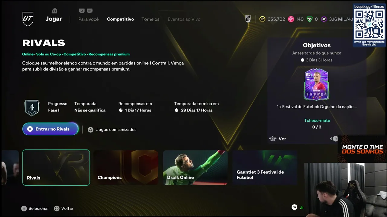 !COINS KAINA ON - WL EVOS E PACKS! !CLIENTE !CURSO FIFENZO VOLTA NA HORA DO ALMOCO!